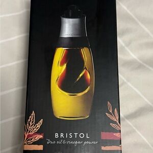 Oil & Vinegar Pourer - Gold and Black